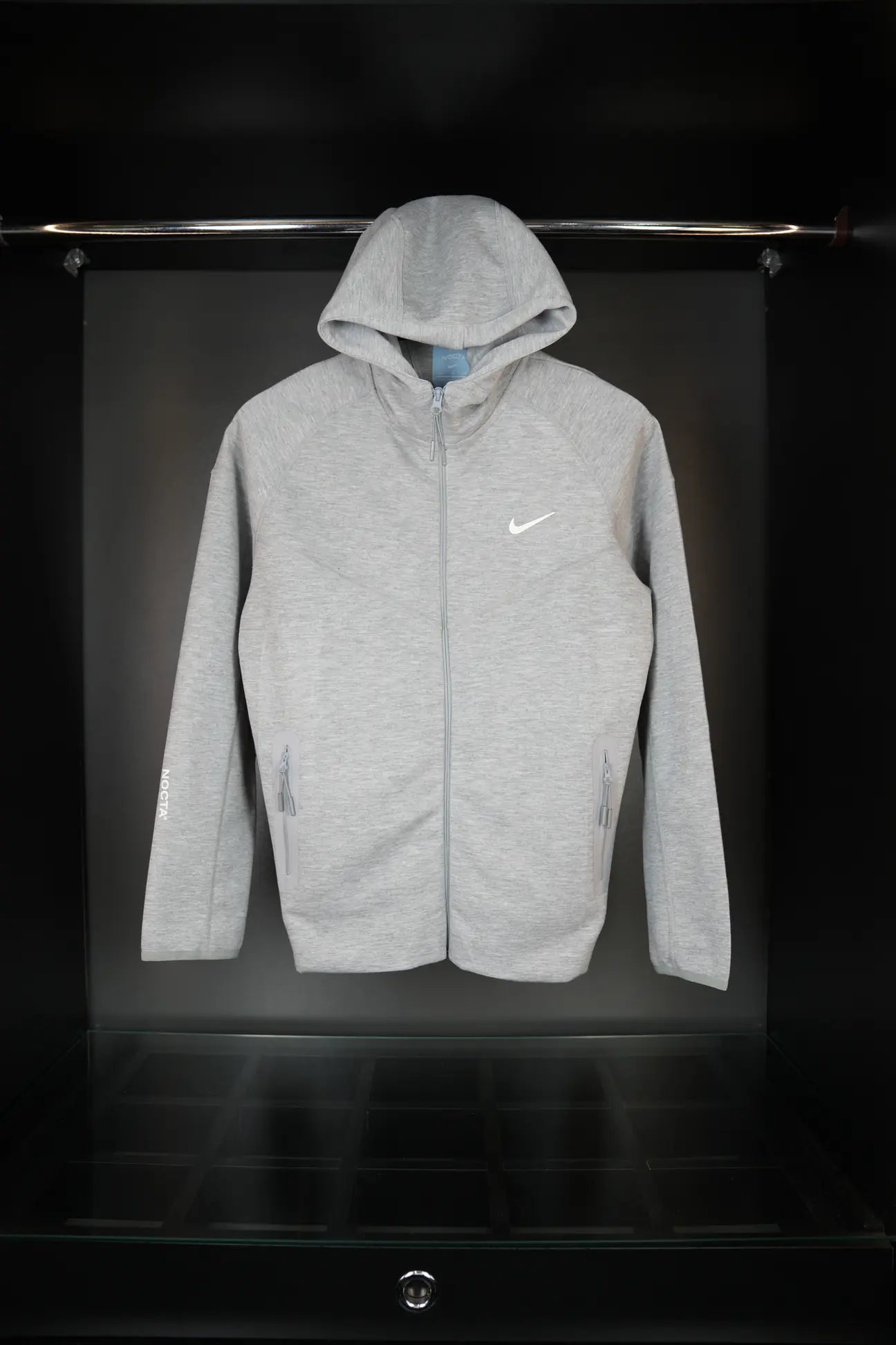 Cardigan in pile tech