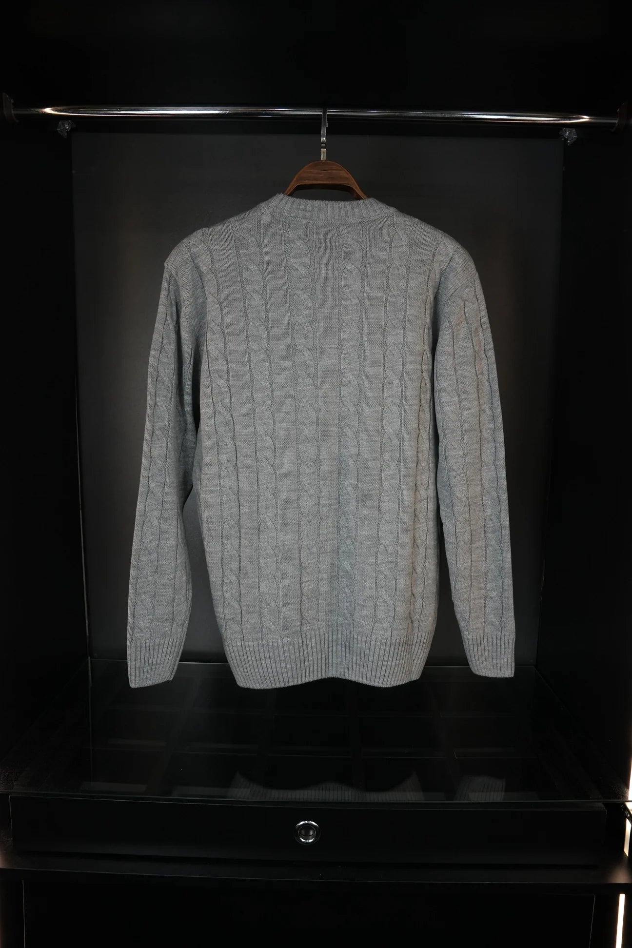 Maglione lavorato a maglia RL