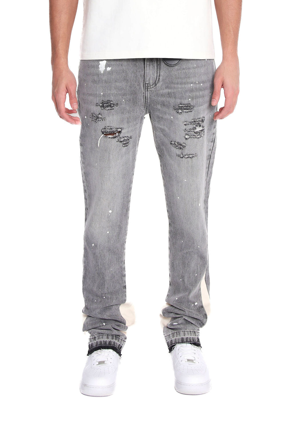 Maranello Grey flare jean
