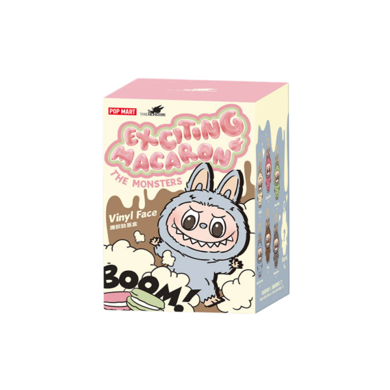 POP MART THE MONSTERS LABB TASTY MACARONS VINYL FACE MISTERY BOX / 1 PACK