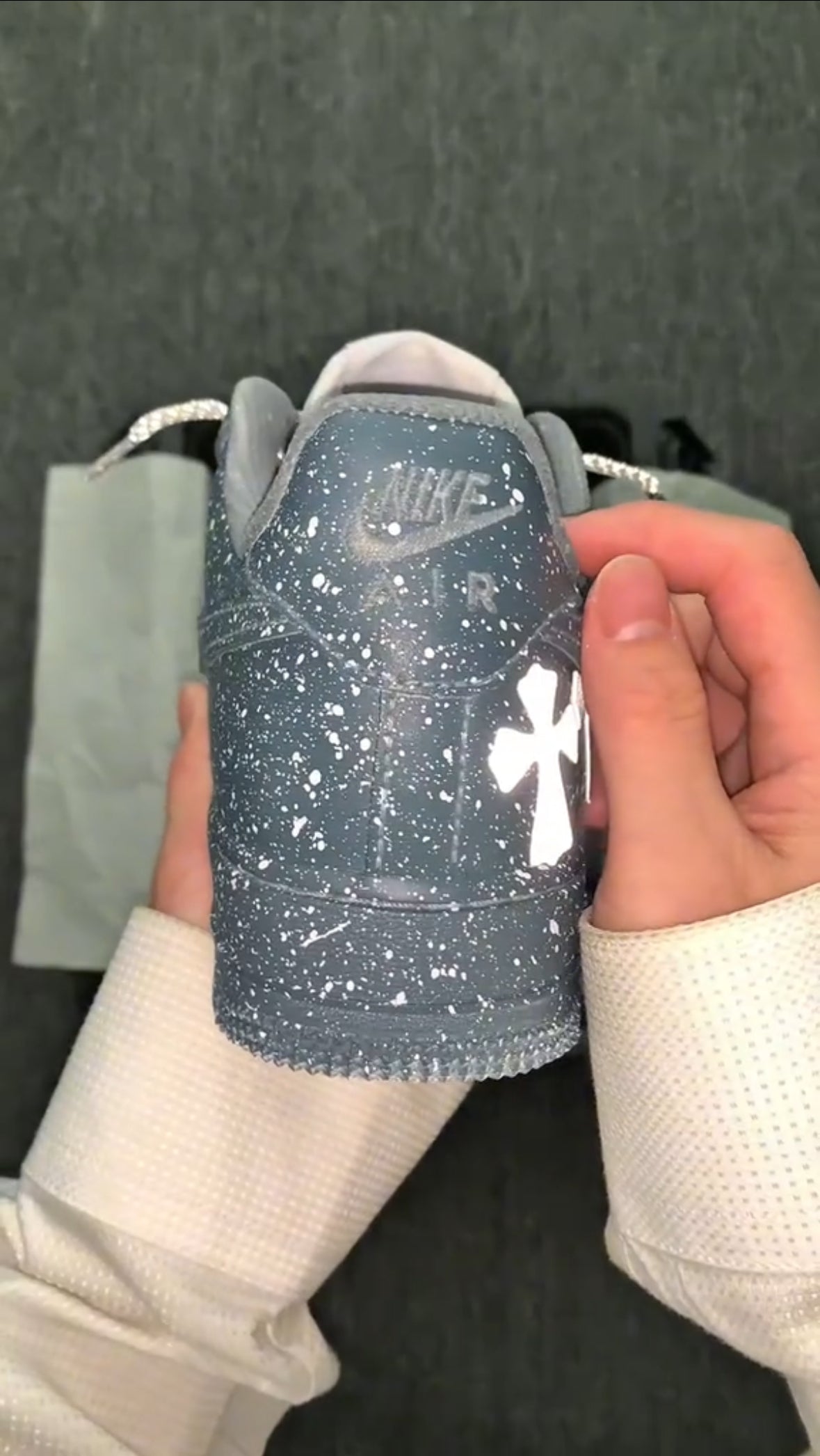 Hearts Air force sneaker