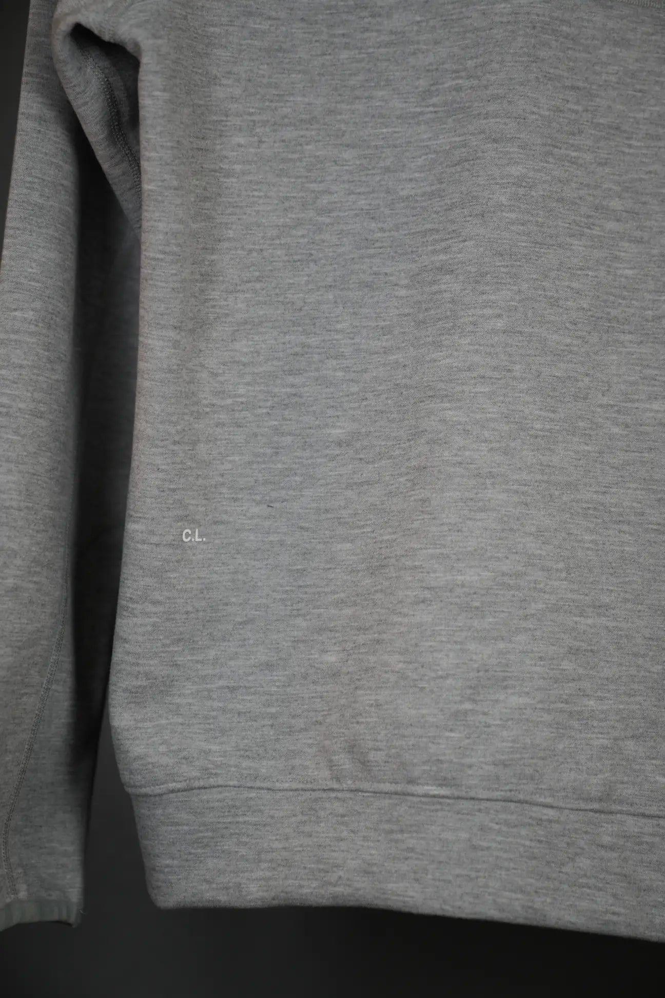 Cardigan in pile tech