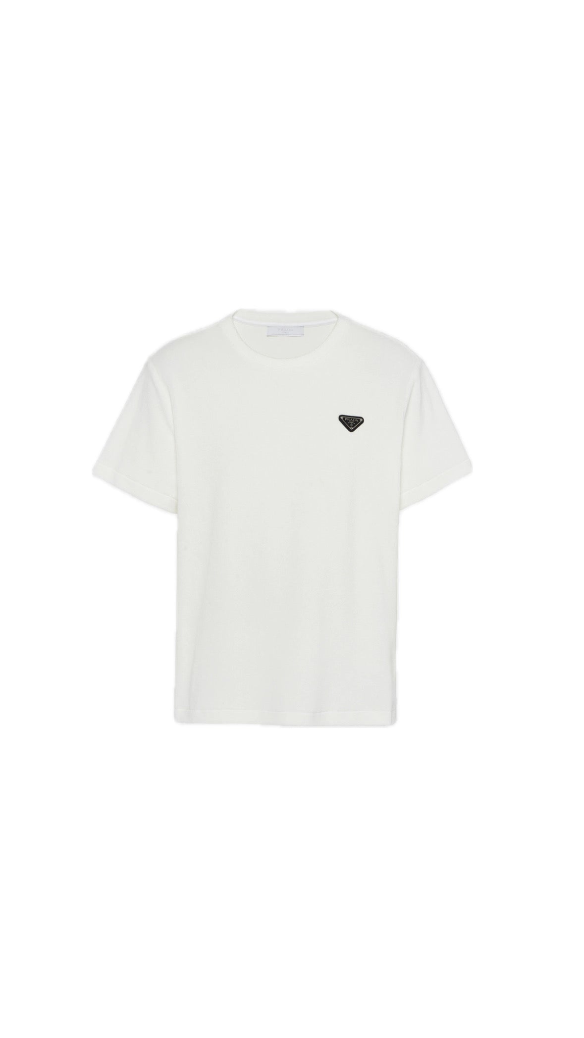 T-shirt in Spugna bianco