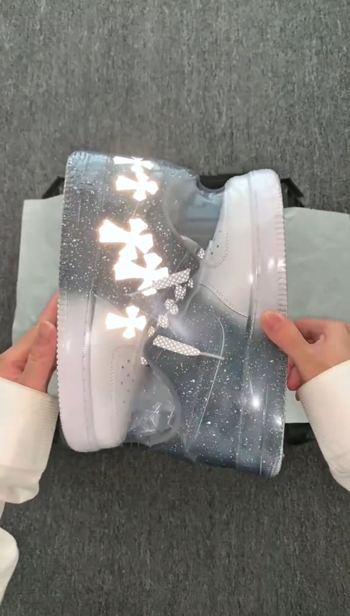 Hearts Air force sneaker