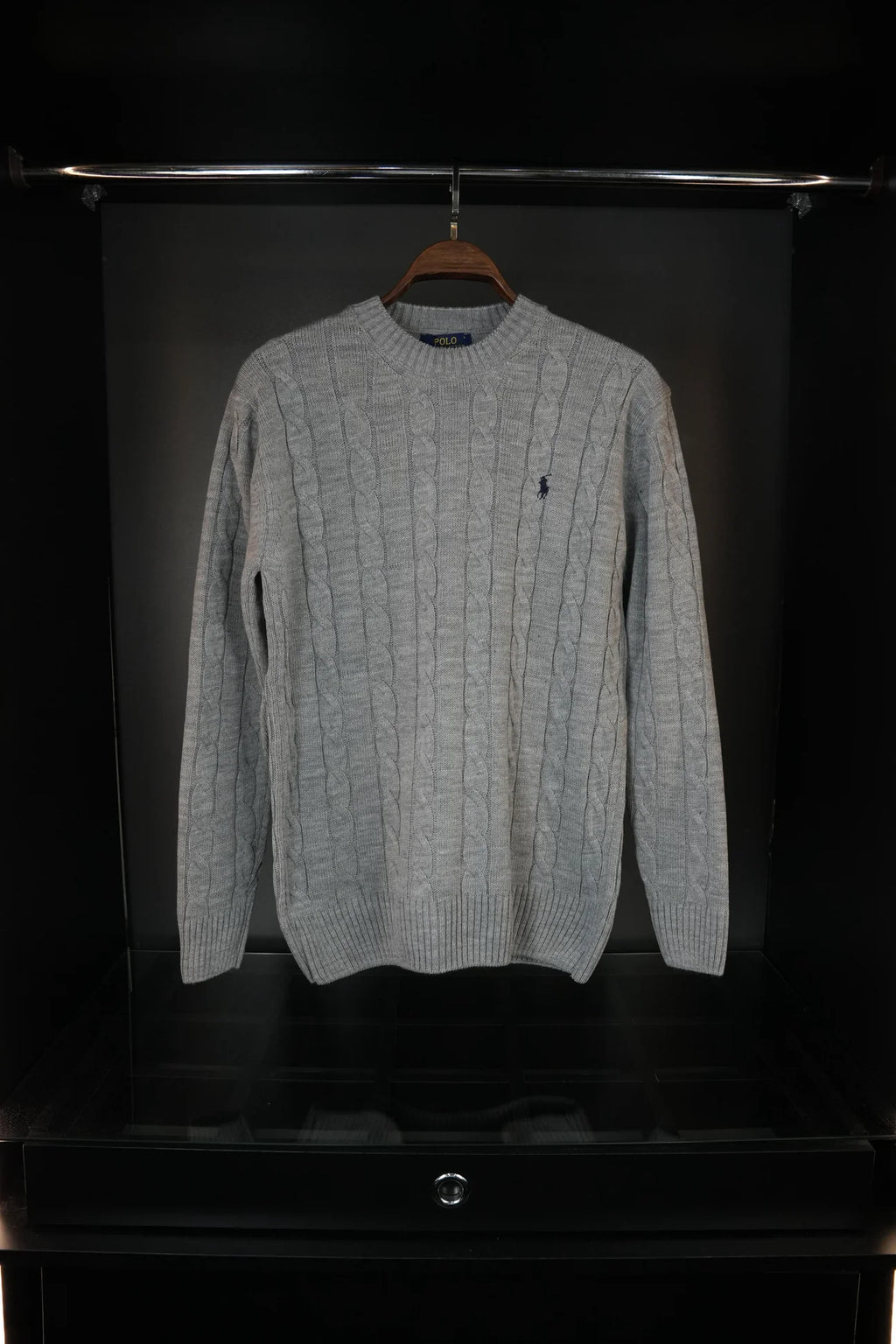 Maglione lavorato a maglia RL