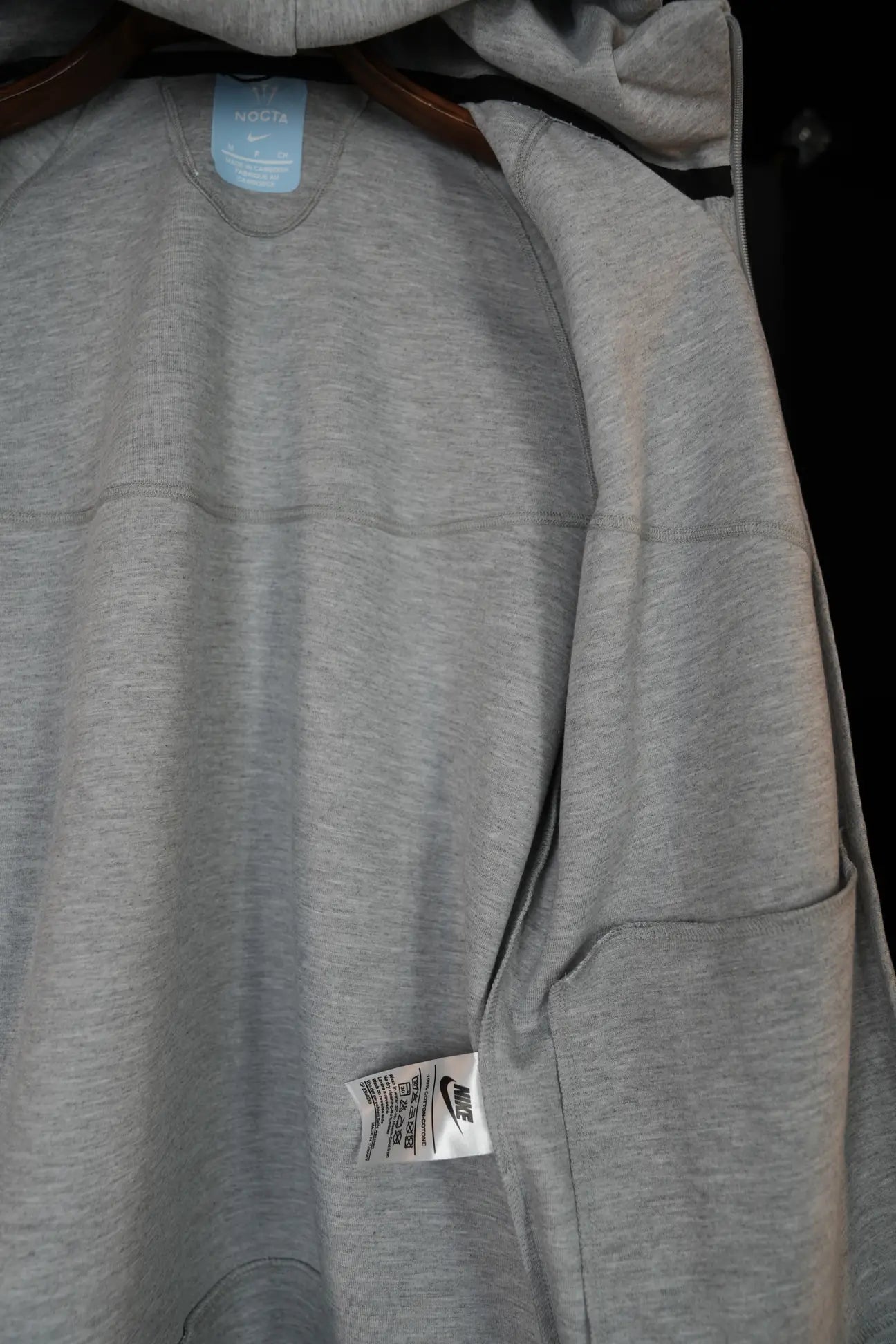 Cardigan in pile tech