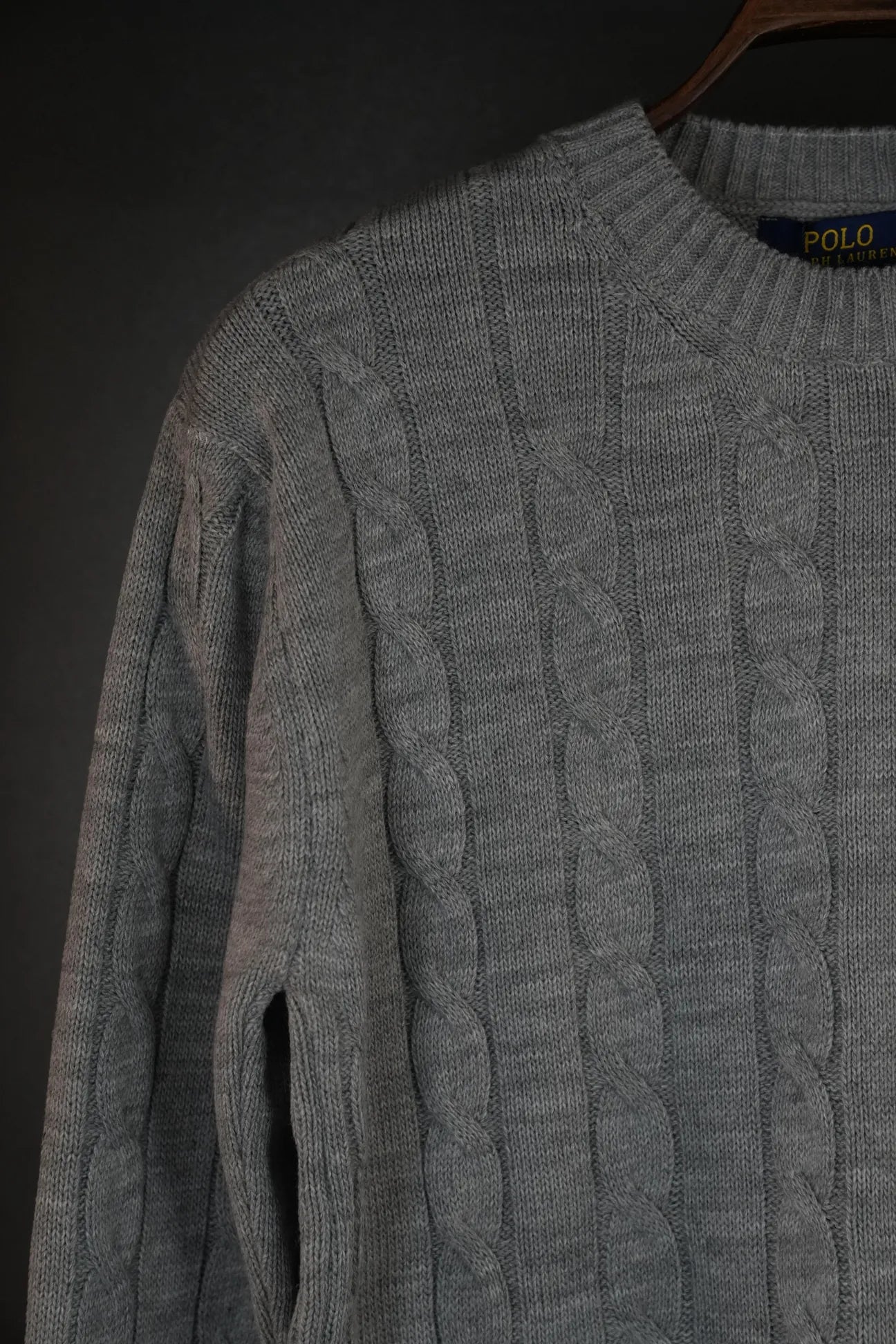 Maglione lavorato a maglia RL