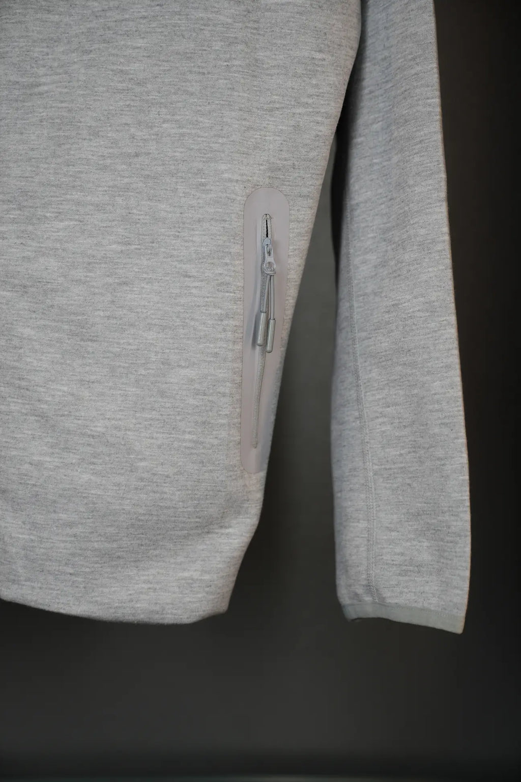 Cardigan in pile tech