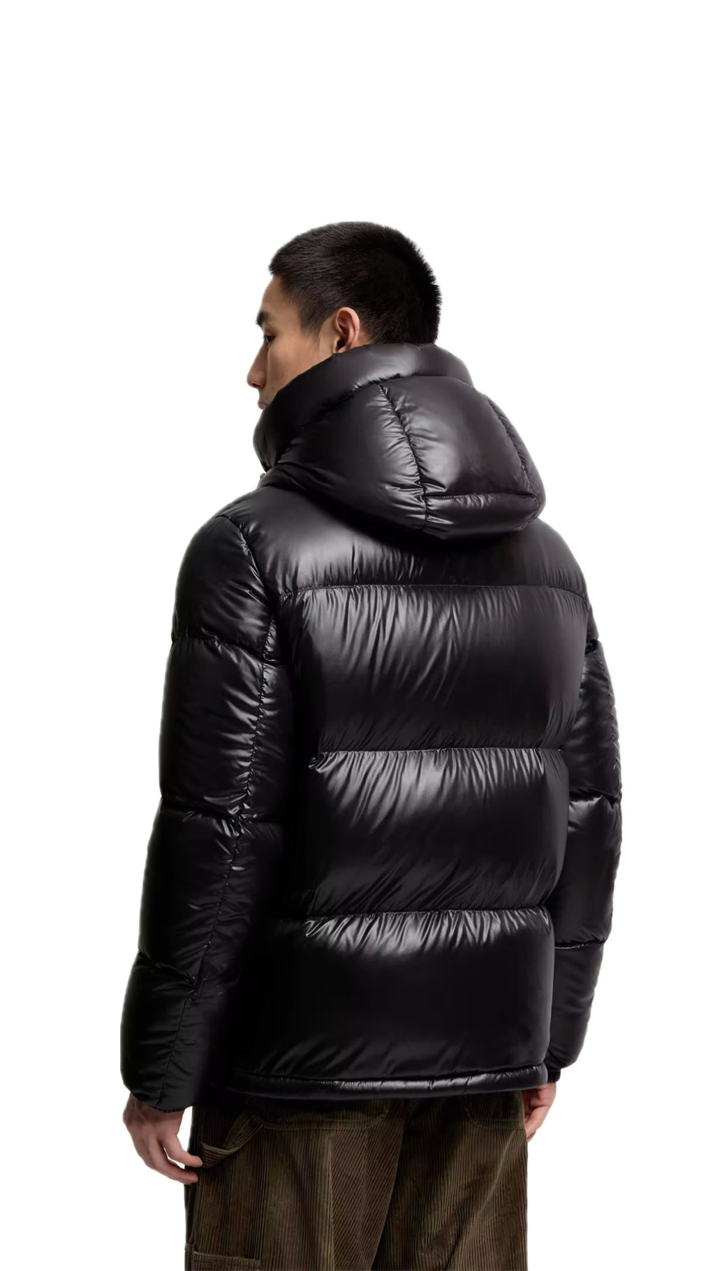 Piumino corto con cappuccio Montbeliard