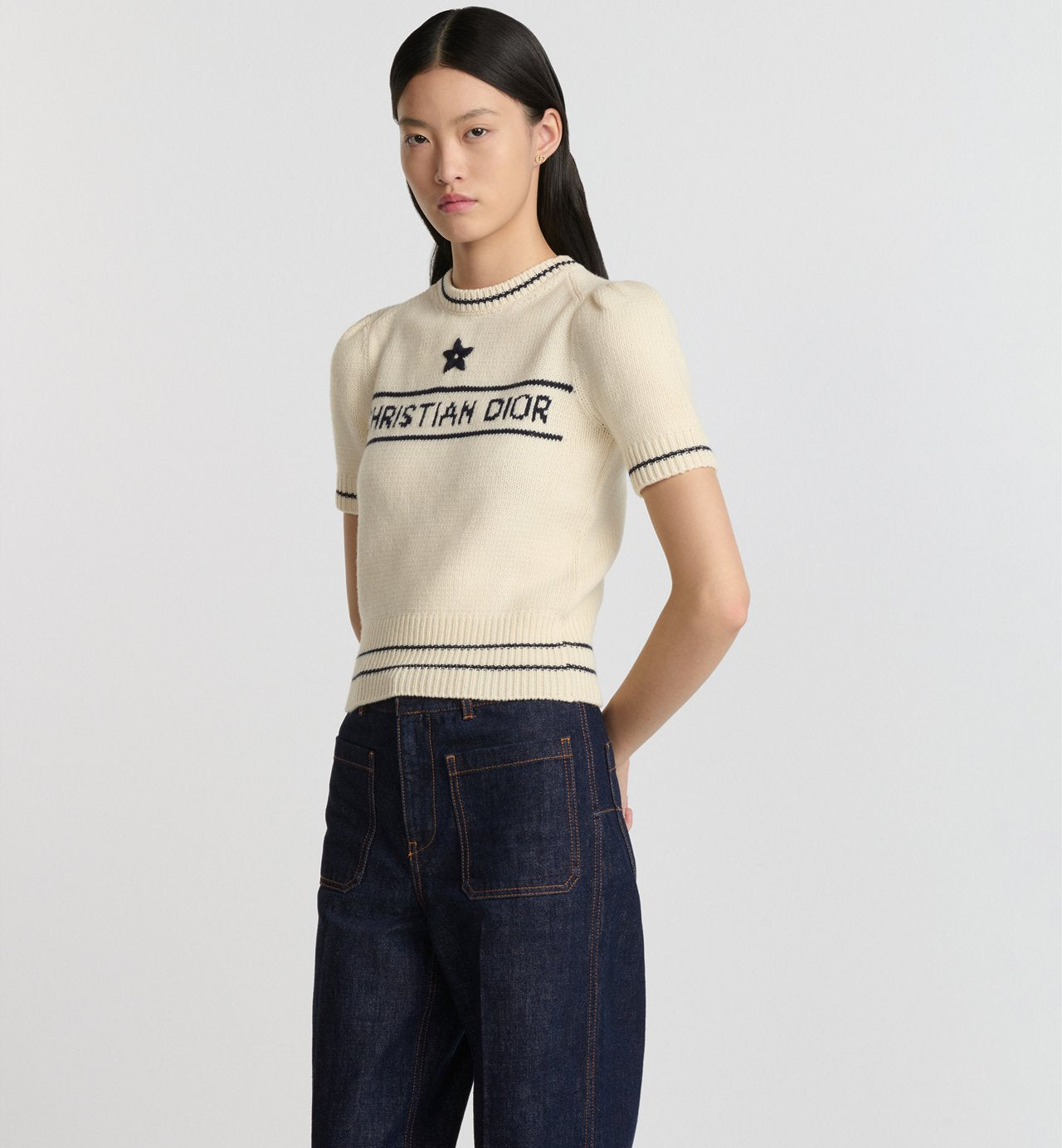 Maglione a maniche corte CD